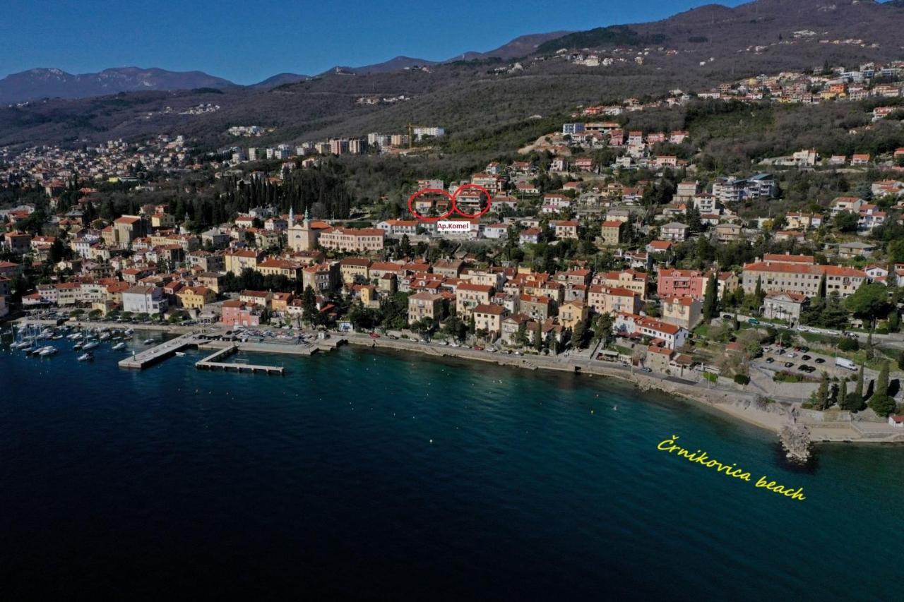 Apartments Komel Opatija Exterior foto